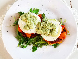 A plate of Eggs Jardin