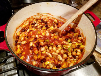 Bowl of Heart Healthy Chili