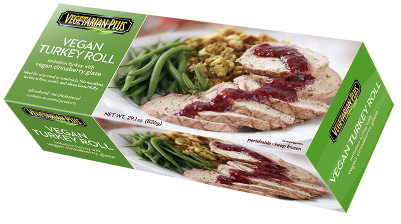 Box of Vegetarian Plus Turkey Roll.