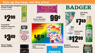 Earthlight Monthly Sales Flyer