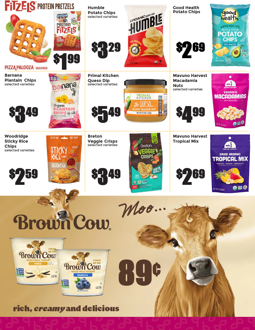 Page two of the July Flyer