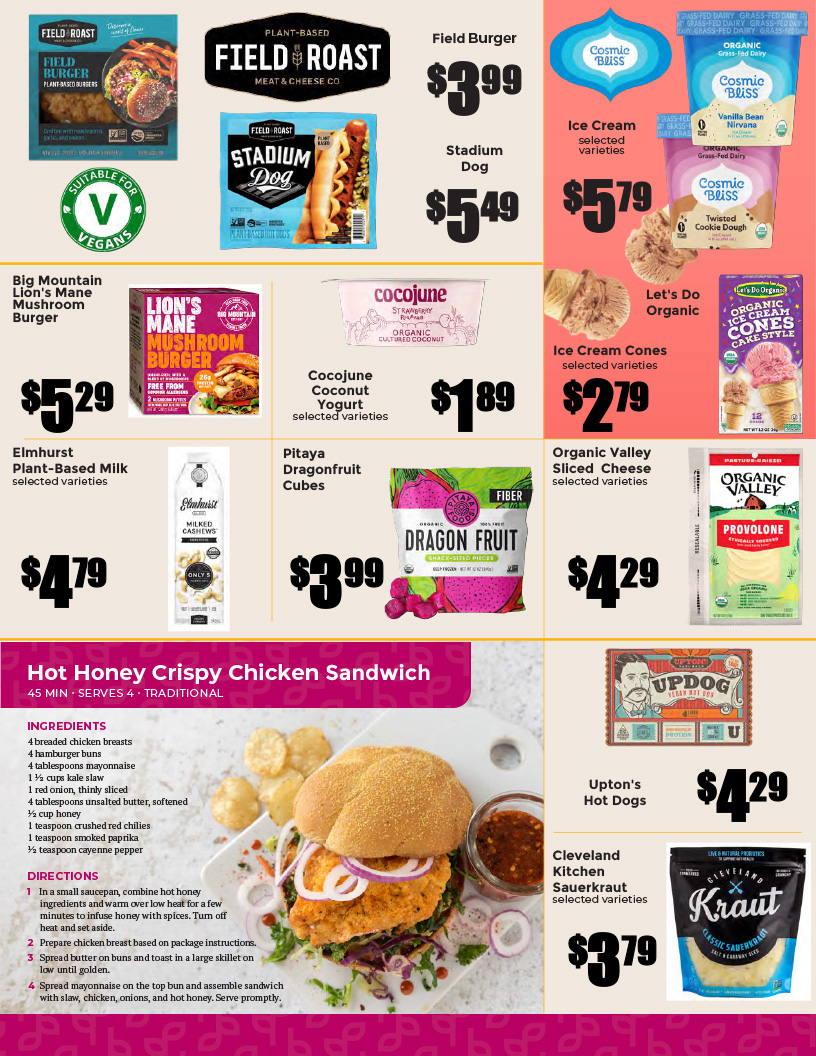 Page six of the July Flyer