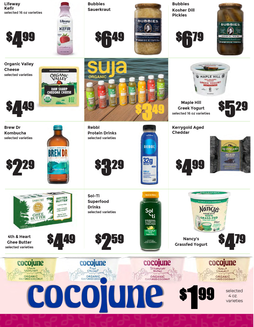 Page two of the March Flyer