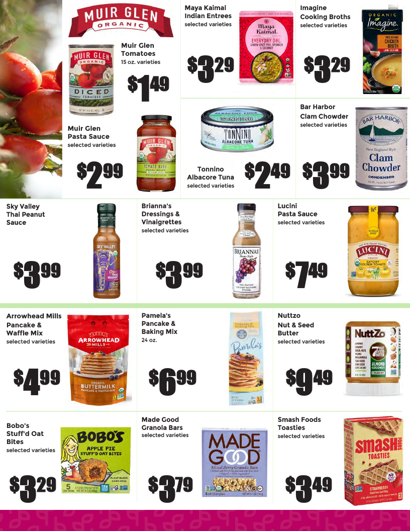 Page six of the March Flyer