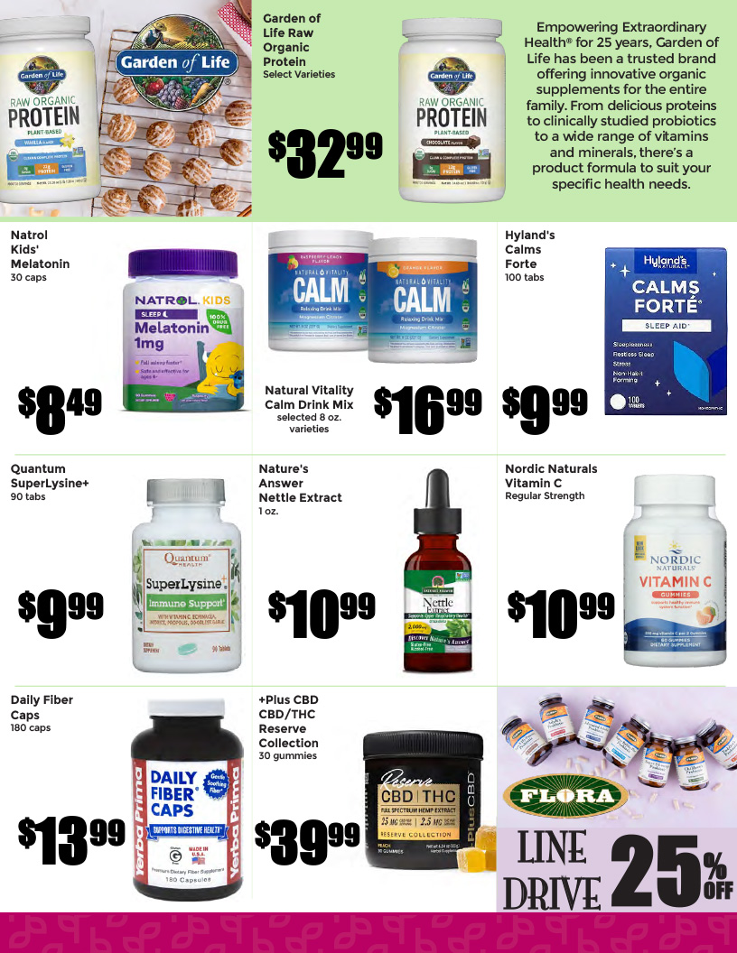 Page seven of the March Flyer