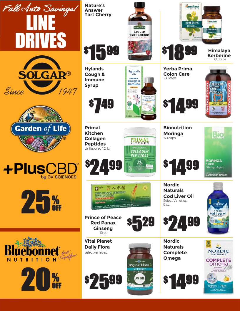 Page seven of the September Flyer